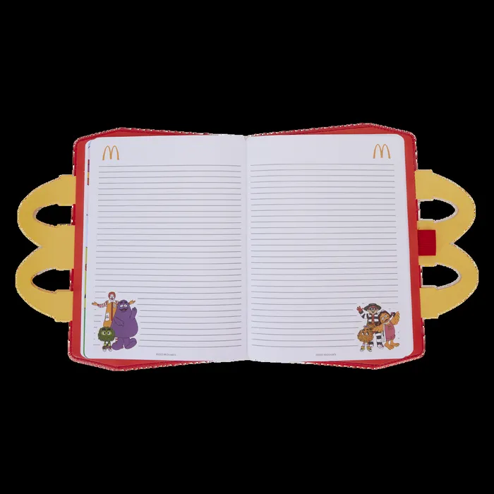 Loungefly Small Accessories Unisex McDonald039s Vintage Happy Meal Lunchbox Stationery Journal Loungefly Small Accessories Unisex McDonald039s Vintage Happy Meal Lunchbox Stationery Journal
