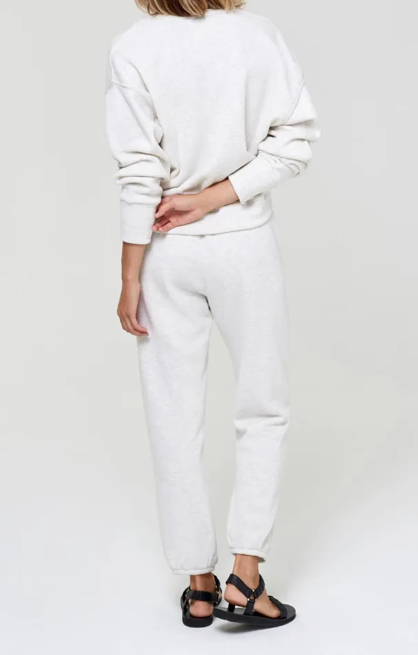 Loungewear Women Citizens Of Humanity Laila Casual Fleece Pant In Oatmeal Oatmeal