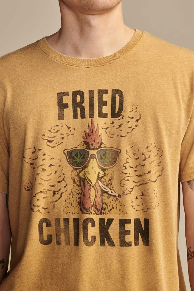 Lucky Brand Graphic Tees Fried Chicken Cumin 8211 Men