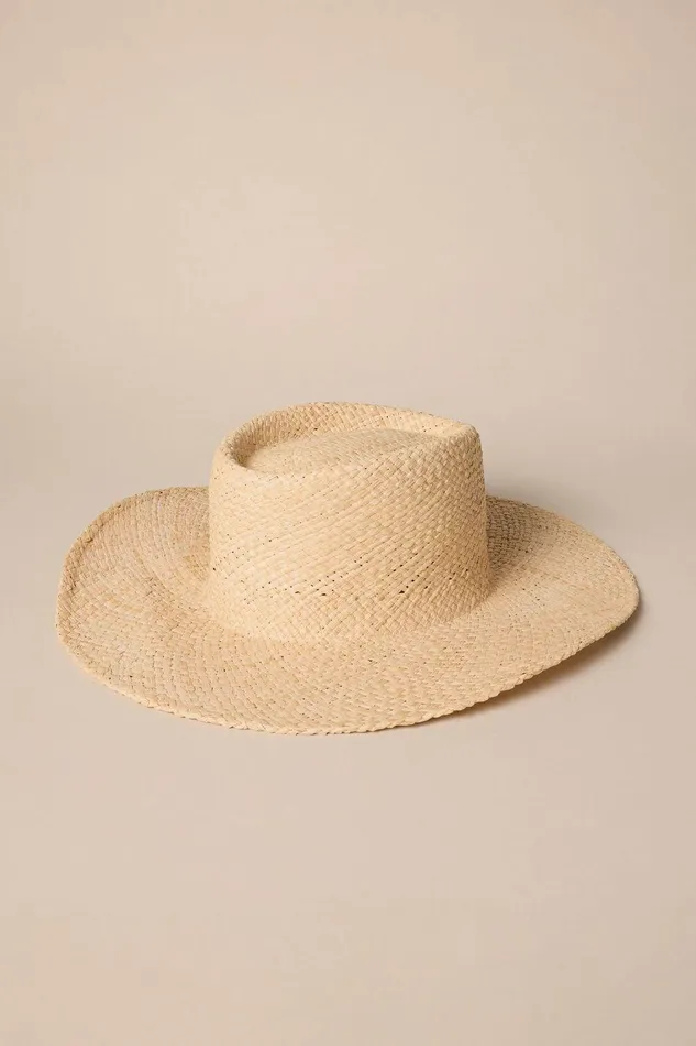 Lucky Brand Hats Boater Hat Natural 8211 Women Lucky Brand Hats Boater Hat Natural 8211 Women