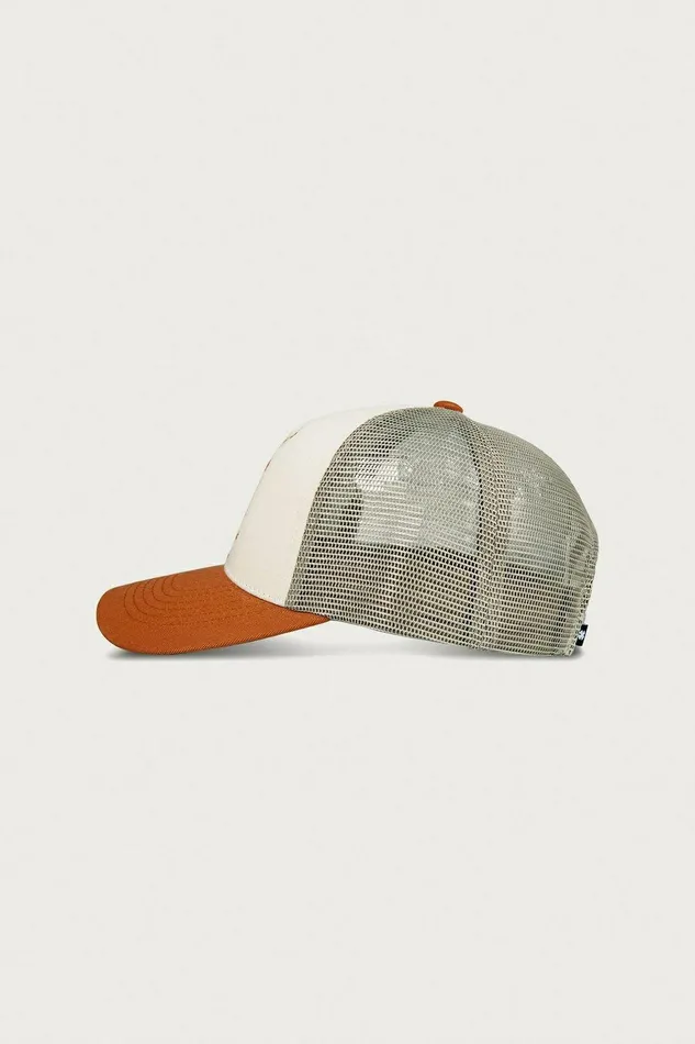 Lucky Brand Hats Luckys Burger Joint Trucker Medium Beige 8211 WomenMen