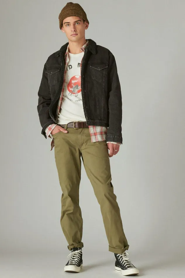 Lucky Brand Jeans 363 Straight Sateen Stretch Jean Sage Shadow 8211 Men