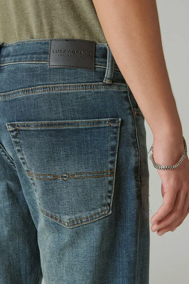 Lucky Brand Jeans 410 Athletic Straight Coolmax Stretch Jean Mcarthur 8211 Men