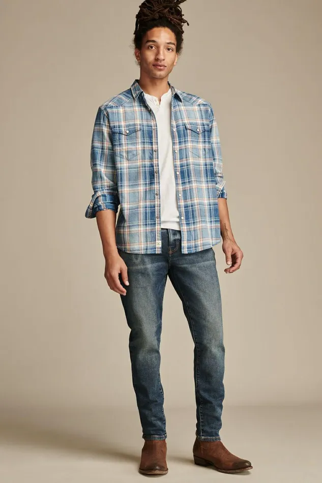 Lucky Brand Jeans 411 Athletic Taper Advanced Stretch Jean Kerrwood 8211 Men