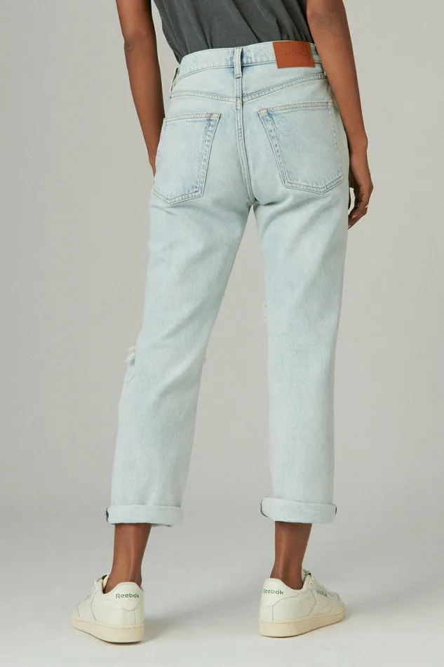 Lucky Brand Jeans 90s Loose Crop A List Dest 8211 Women