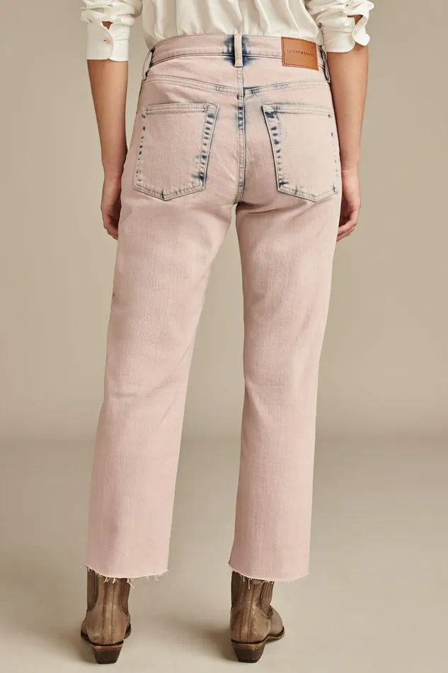Lucky Brand Jeans 90s Loose Crop Better In Pink Wash 8211 Women