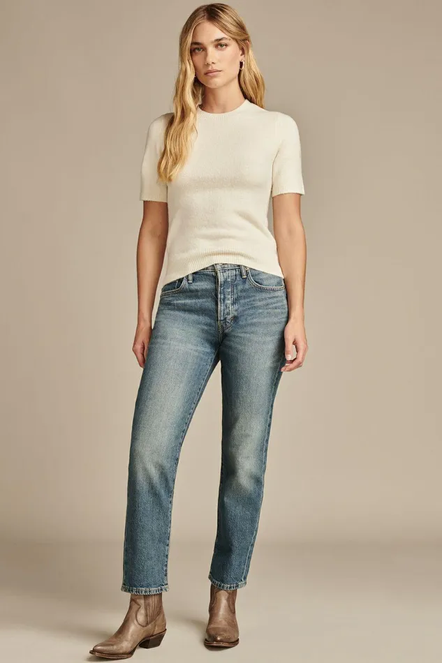 Lucky Brand Jeans 90s Loose Crop Starlet 8211 Women