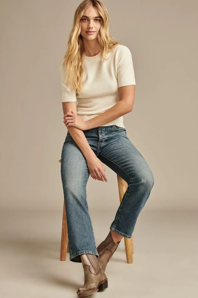 Lucky Brand Jeans 90s Loose Crop Starlet 8211 Women