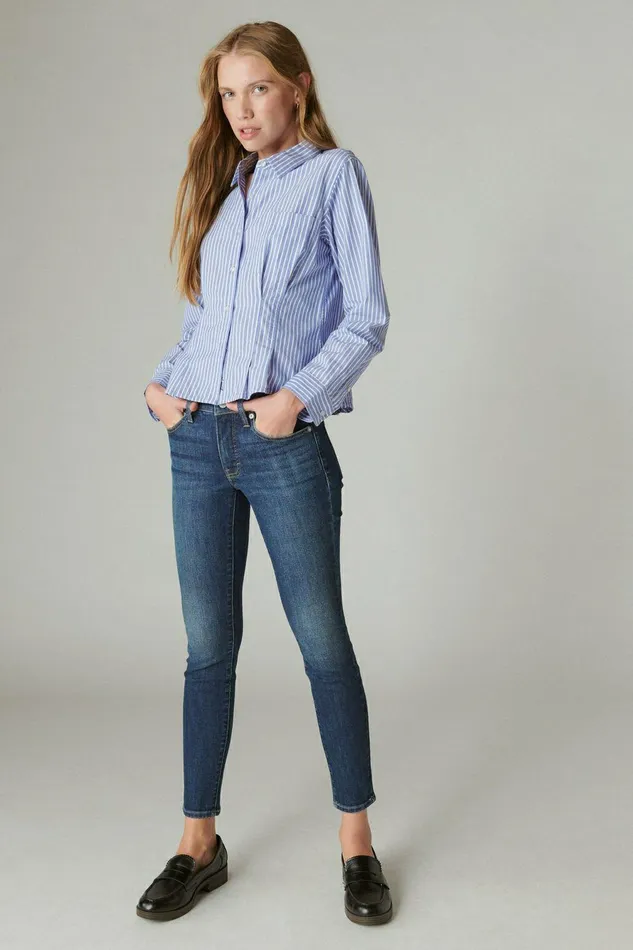 Lucky Brand Jeans Ava Mid Rise Skinny High Peak 8211 Women