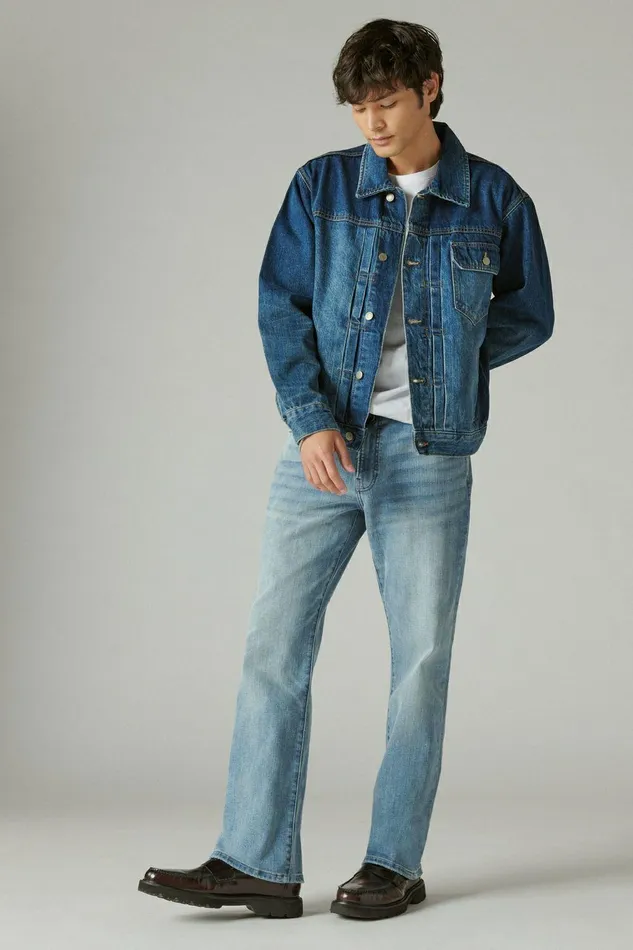 Lucky Brand Jeans Easy Rider Boot Premium Coolmax Stretch Jean Polaris 8211 Men