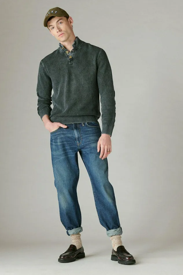 Lucky Brand Jeans Knd 363 Straight Jean High View 8211 Men