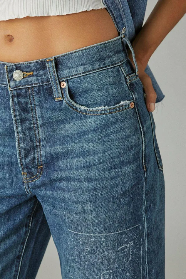 Lucky Brand Jeans Lucky Legend Paisley High Rise Drew Mom Aries 8211 Women