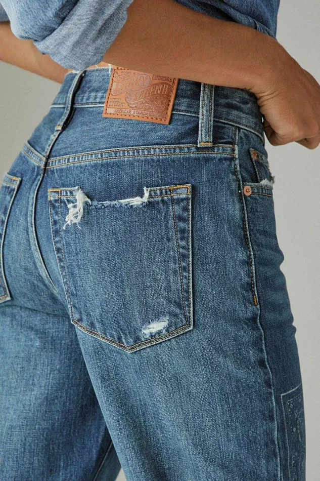 Lucky Brand Jeans Lucky Legend Paisley High Rise Drew Mom Aries 8211 Women