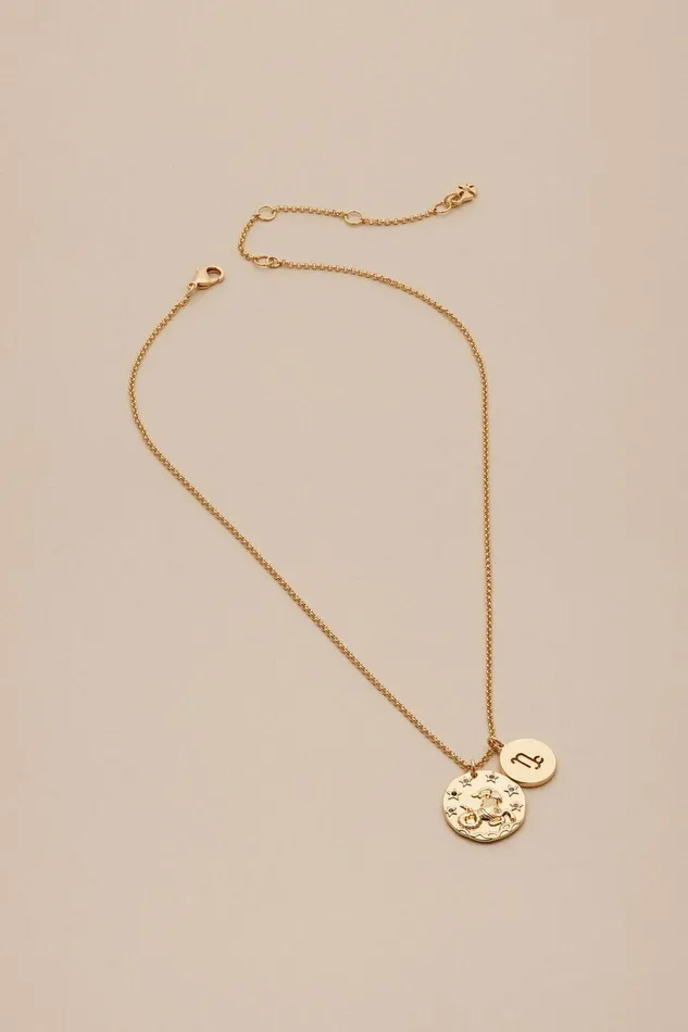 Lucky Brand Jewelry Capricorn Zodiac Necklace Gold 8211 Women