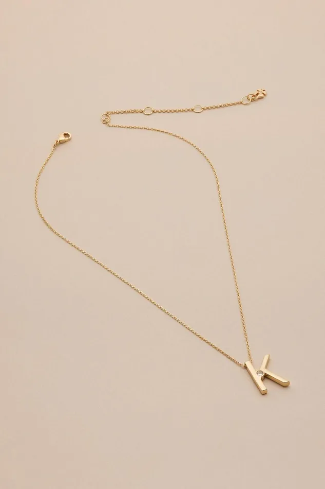 Lucky Brand Jewelry K Alphabet City Necklace Gold 8211 Women