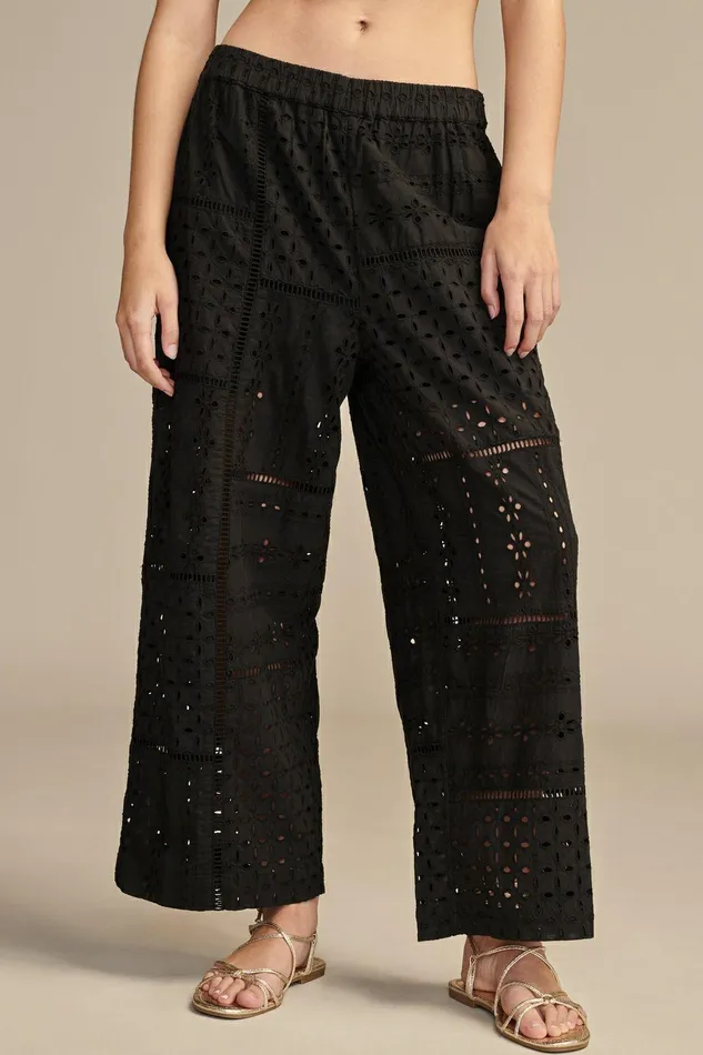 Lucky Brand Pants Eyelet Matchback Pants Meteorite 8211 Women