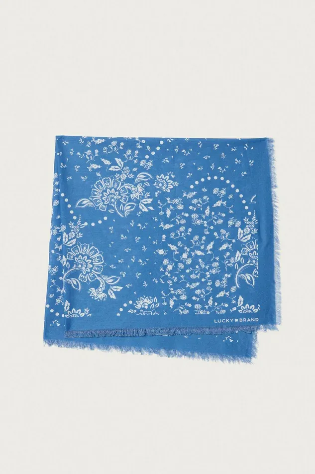 Lucky Brand Scarves and Bandanas Classic Bandana Open Overflow 8211 WomenMen Lucky Brand Scarves and Bandanas Classic Bandana Open Overflow 8211 WomenMen