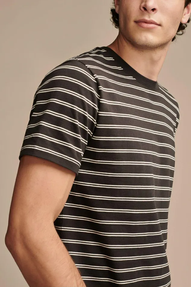 Lucky Brand Shirts and Tops Supima Stripe Crewneck Multi 8211 Men