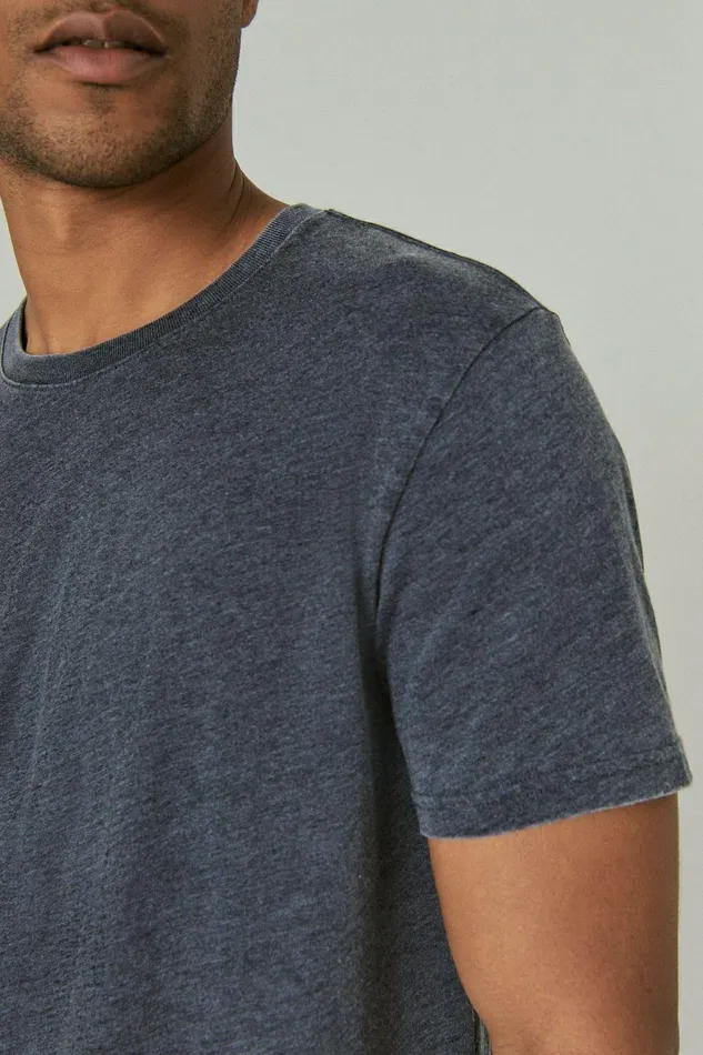 Lucky Brand Shirts and Tops Venice Burnout Crew Neck Tee American Navy 8211 Men