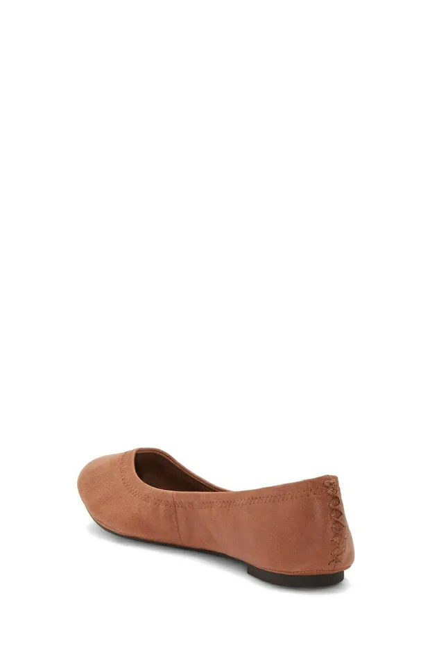 Lucky Brand Shoes Emmie Ballet Leather Flats Bourbon 8211 Women