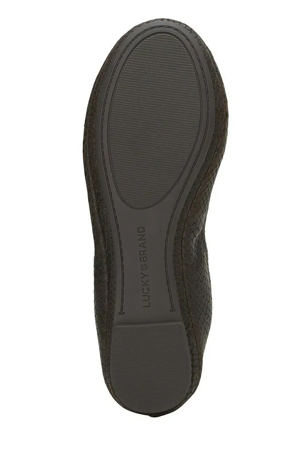 Lucky Brand Shoes Emmie Flats Dark Green 8211 Women Lucky Brand Shoes Emmie Flats Dark Green 8211 Women