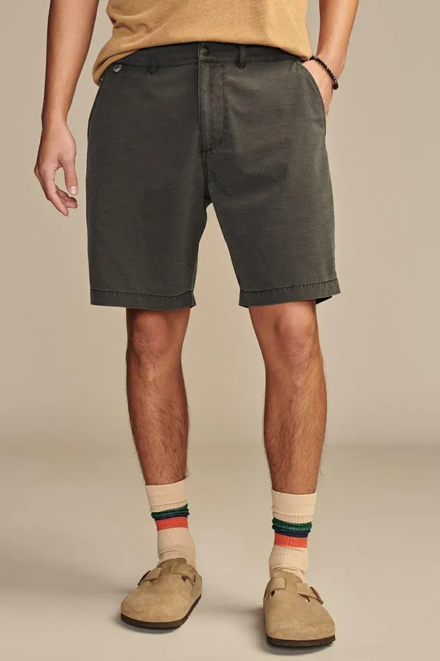 Lucky Brand Shorts 8034 Adventure Hybrid Short Jet Black 8211 Men