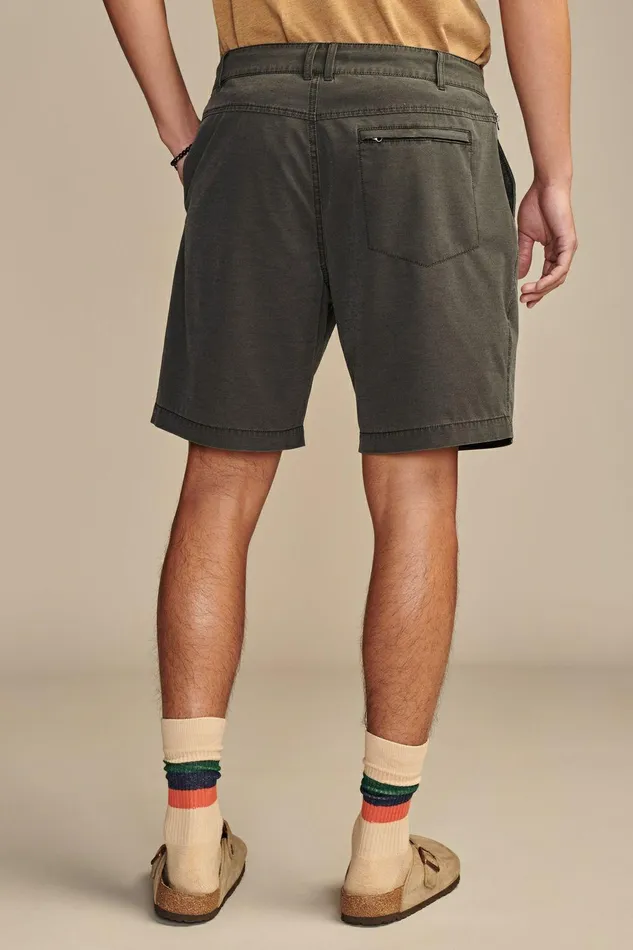 Lucky Brand Shorts 8034 Adventure Hybrid Short Jet Black 8211 Men
