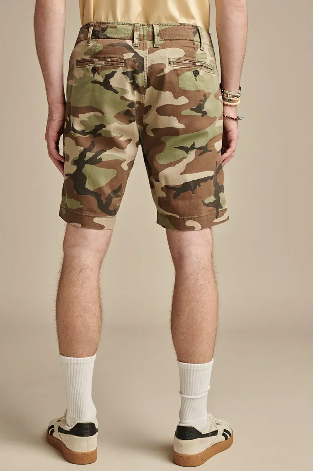 Lucky Brand Shorts 9034 Stretch Twill Short Camo Multi 8211 Men