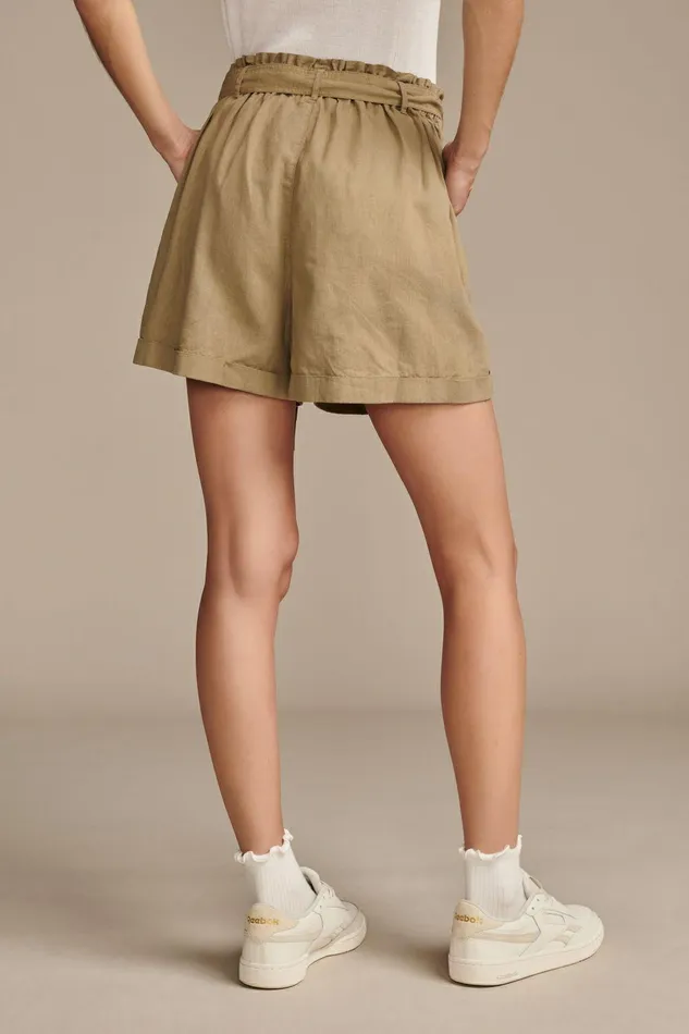 Lucky Brand Shorts Hemp Short Dusty Olive 8211 Women