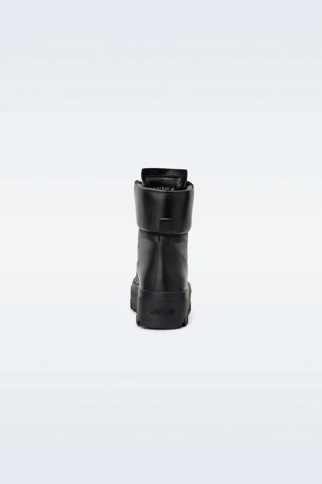 Mackage Ankle Boots Women EkonW Leather MidCalf LaceUp Boots Black