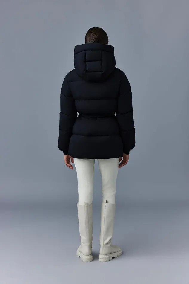 Mackage Downs and Jackets Women FreyaCity Stretch Light Down Jacket Black