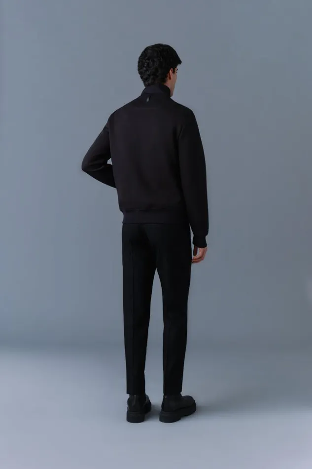 Mackage Hoodies and Tops Men CollinR Nano Down Mixed Media Bomber Jacket Black