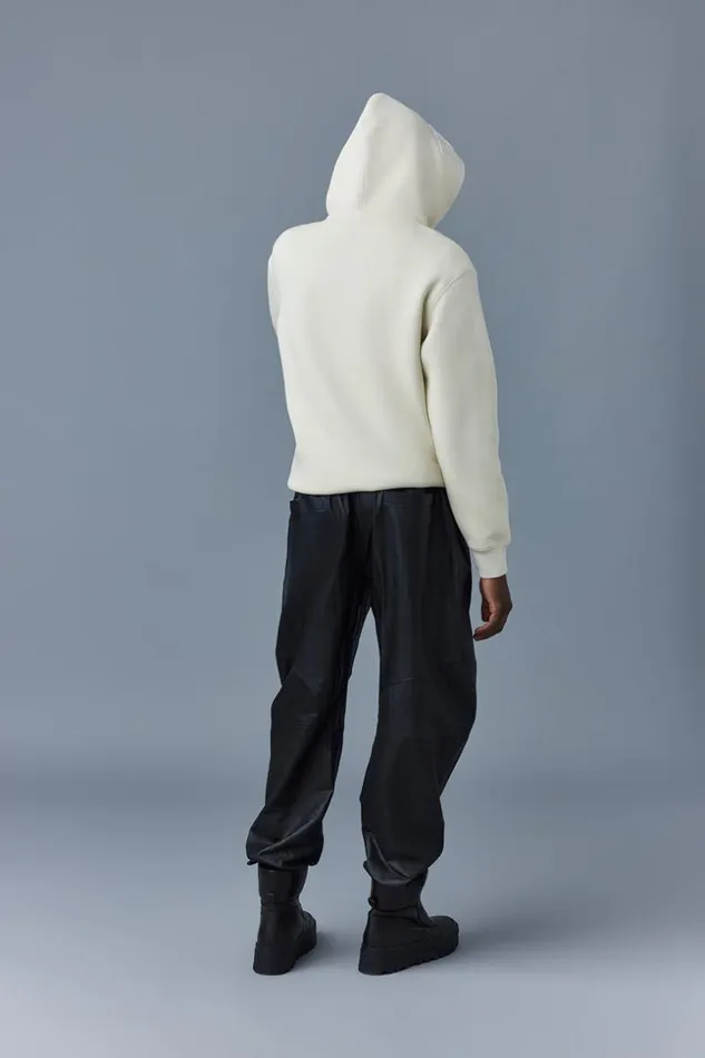 Mackage Pants and Shorts Men Isak Supple Leather Pants With Articulated Knees Black