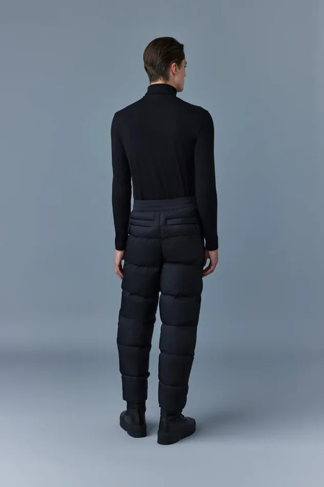 Mackage Pants Men Nelson Down Quilted Ski Pants Black