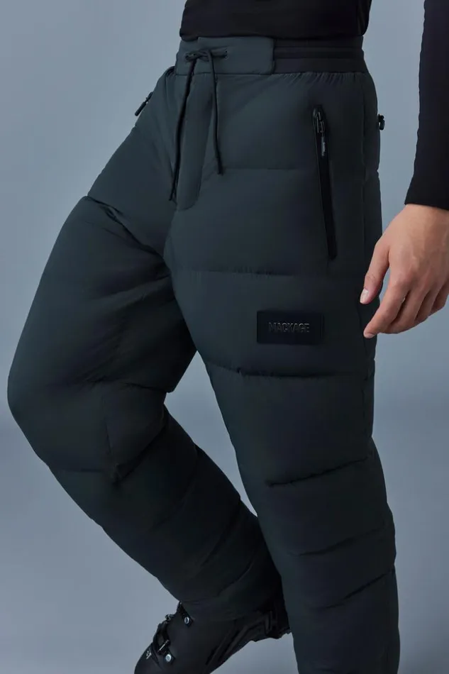 Mackage Pants Men Roger Quilted Stretch Down Ski Pants Alpine