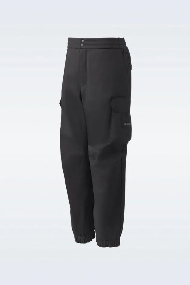 Mackage Pants Men Sean Technical Ski Pants With Articulated Knees Black