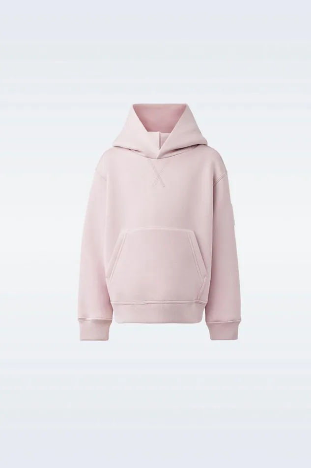 Mackage Sweatshirts and Sweatpants Kids Dru DoubleFace Jersey Hoodie For Kids 814 Years Rose Mackage Sweatshirts and Sweatpants Kids Dru DoubleFace Jersey Hoodie For Kids 814 Years Rose