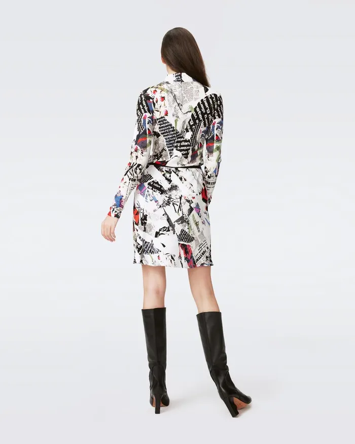 Mae Mini Skirt Poster Girl Women DVF Skirts