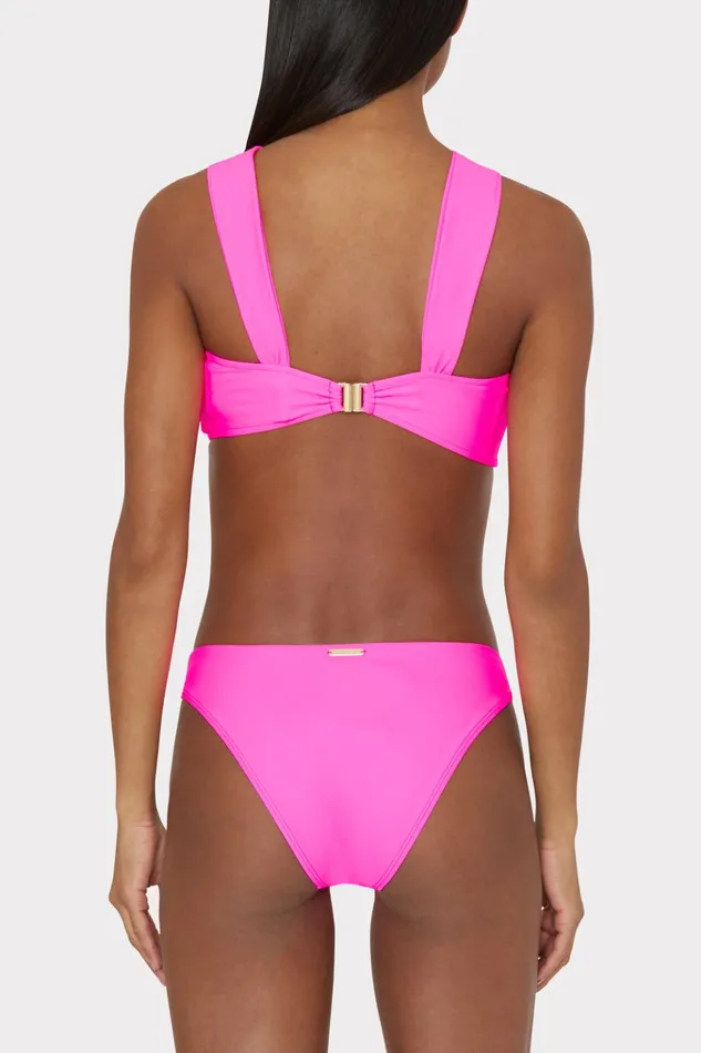 Margot Bikini Bottom Neon Pink Women Milly Swim and Coverups