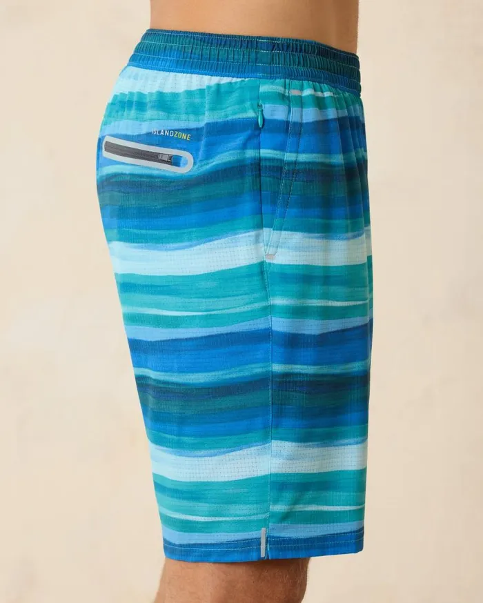 Men Beach Coast LinenBlend FlatFront 10Inch Shorts Storm Gray Tommy Bahama Shorts Men Beach Coast LinenBlend FlatFront 10Inch Shorts Storm Gray Tommy Bahama Shorts