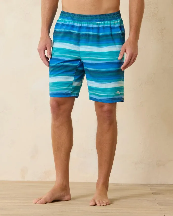 Men Beach Coast LinenBlend FlatFront 10Inch Shorts Storm Gray Tommy Bahama Shorts Men Beach Coast LinenBlend FlatFront 10Inch Shorts Storm Gray Tommy Bahama Shorts