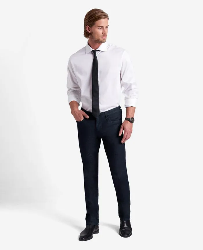 Men Denim Kenneth Cole SlimFit Recycled Stretch Denim Jeans Clinton 8211 Dark Indigo Men Denim Kenneth Cole SlimFit Recycled Stretch Denim Jeans Clinton 8211 Dark Indigo