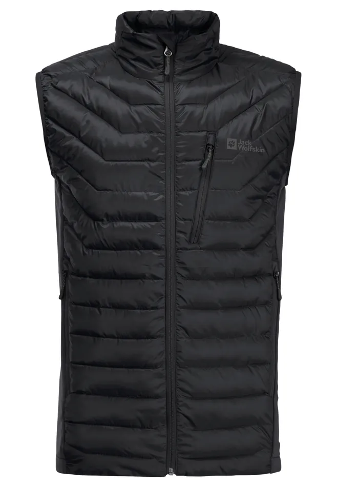 Men Jack Wolfskin Insulated Jackets ROUTEBURN PRO INS VEST M Black M Mens Outdoor Gilet Men Jack Wolfskin Insulated Jackets ROUTEBURN PRO INS VEST M Black M Mens Outdoor Gilet