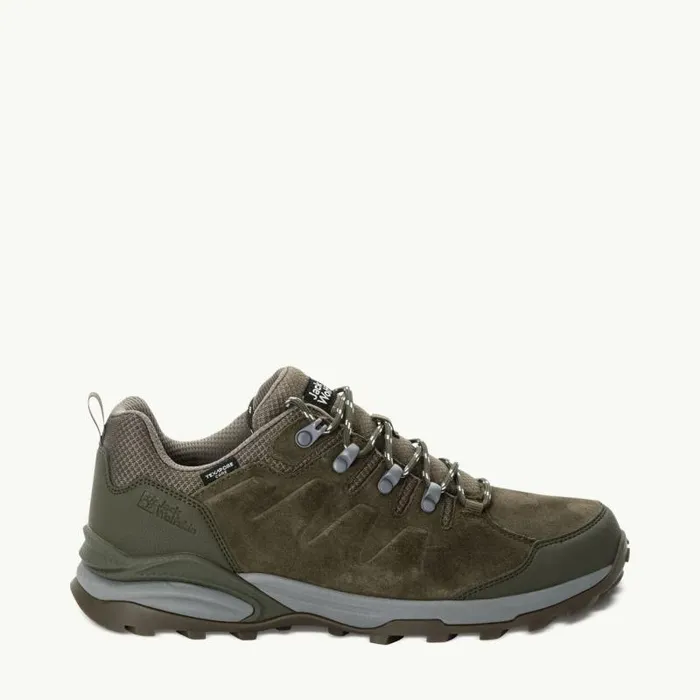 Men Jack Wolfskin Multifunctional Shoes REFUGIO TEXAPORE LOW M Cold Coffee 445 8211 Mens Waterproof Hiking Shoes Men Jack Wolfskin Multifunctional Shoes REFUGIO TEXAPORE LOW M Cold Coffee 445 8211 Mens Waterproof Hiking Shoes