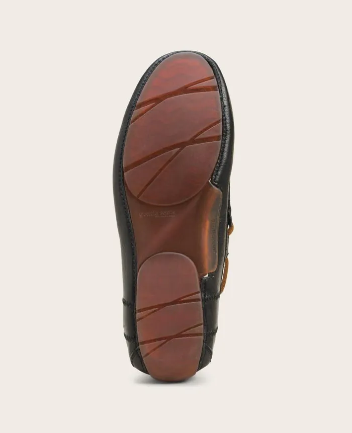 Men Loafers Kenneth Cole GENTLE SOULS Nyle Leather Driver Boat Shoe Black Men Loafers Kenneth Cole GENTLE SOULS Nyle Leather Driver Boat Shoe Black
