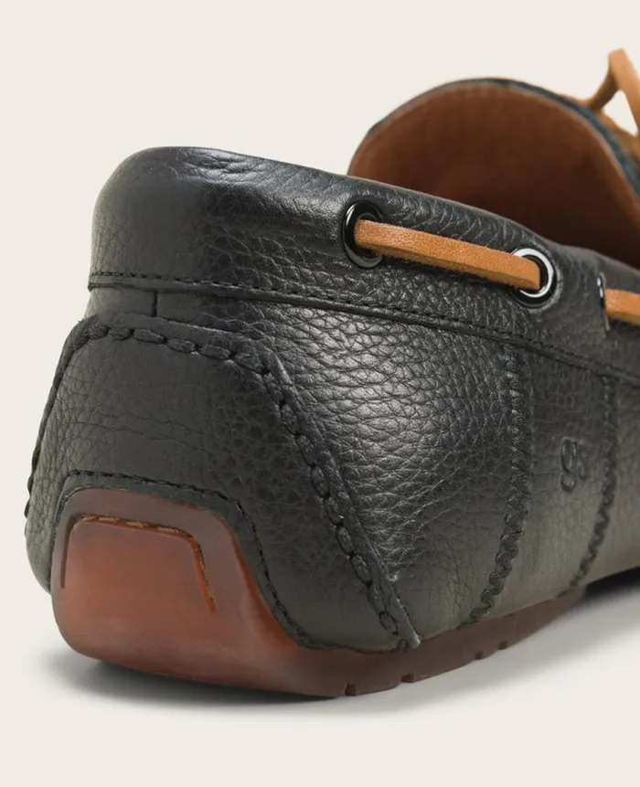 Men Loafers Kenneth Cole GENTLE SOULS Nyle Leather Driver Boat Shoe Black Men Loafers Kenneth Cole GENTLE SOULS Nyle Leather Driver Boat Shoe Black