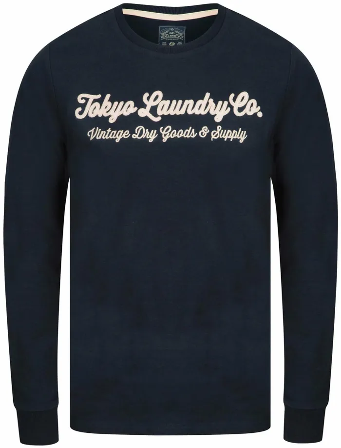 Men Long Sleeve Tops Tokyo Laundry Hackensack Cotton Jersey Slub Long Sleeve Top In Sky Captain Navy 8211 Tokyo Laundry Navy Men Long Sleeve Tops Tokyo Laundry Hackensack Cotton Jersey Slub Long Sleeve Top In Sky Captain Navy 8211 Tokyo Laundry Navy