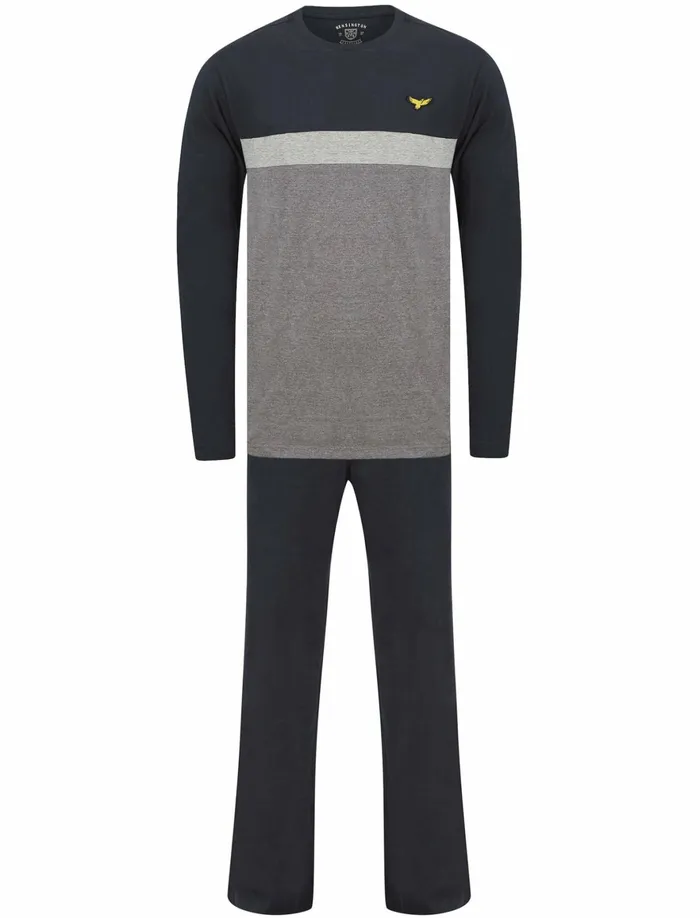Men Loungewear Tokyo Laundry Erisa 2Pc Long Sleeve Cotton Lounge Set In Sky Captain Navy Kensington Eastside Navy Men Loungewear Tokyo Laundry Erisa 2Pc Long Sleeve Cotton Lounge Set In Sky Captain Navy Kensington Eastside Navy