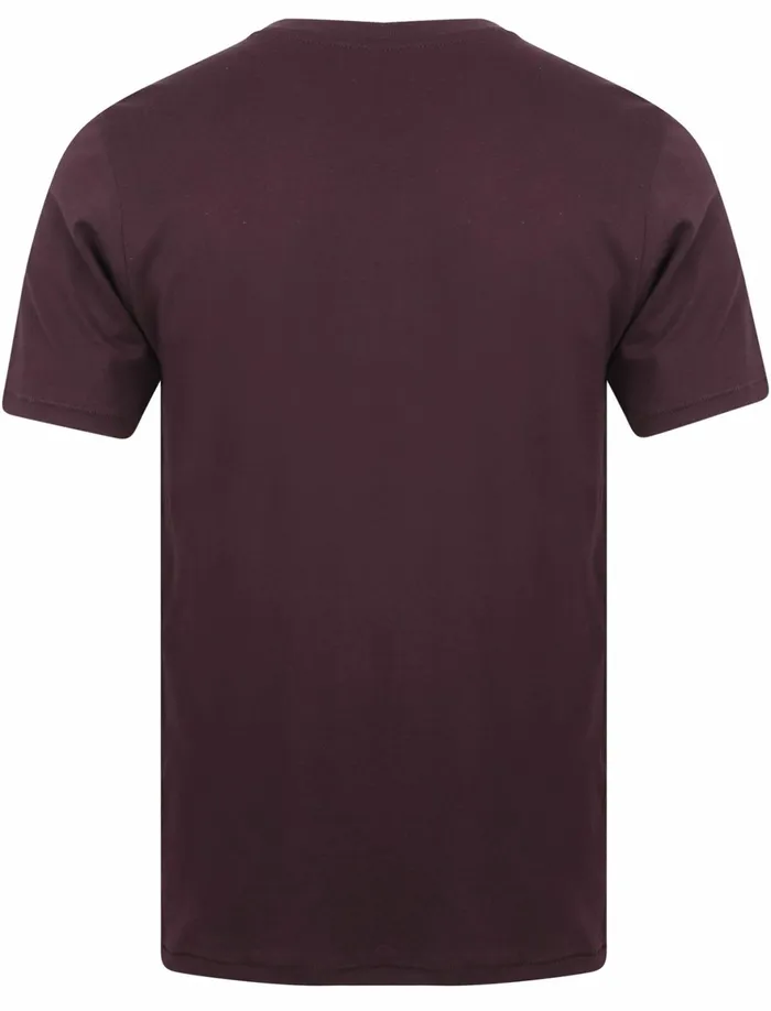 Men Loungewear Tokyo Laundry Koppelo 3 Pack Crew Neck Cotton TShirts In Hunter Green Aubergine Black 8211 Tokyo Laundry Black