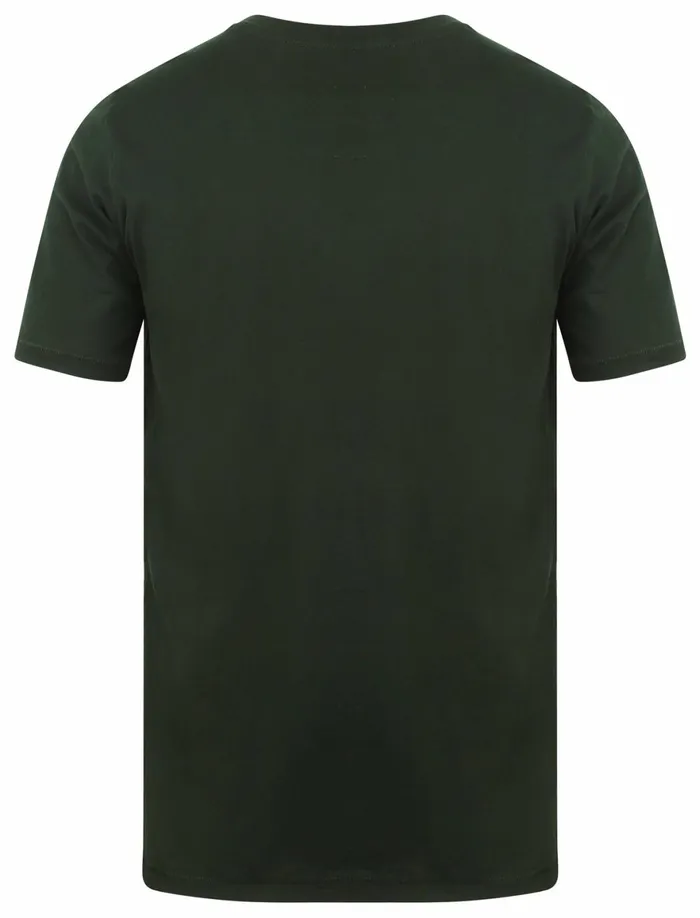 Men Loungewear Tokyo Laundry Koppelo 3 Pack Crew Neck Cotton TShirts In Hunter Green Aubergine Black 8211 Tokyo Laundry Black
